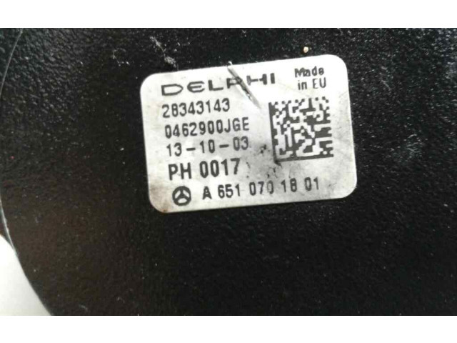 Vstřikovací čerpadlo 28343143, 0462900JGE   Mercedes-Benz A W176    OM651901 
