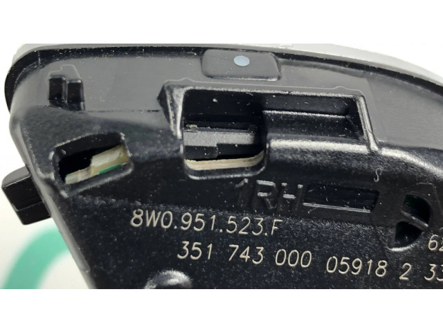 Volant Audi A4 S4 B9 8W 2017 8W0419091DF, 8W0419091DFINU  