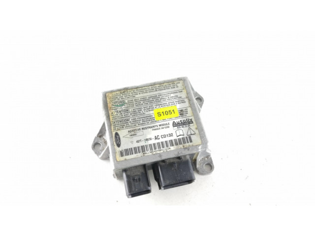 Блок подушек безопасности 4S7T14B056AC, S1051   Ford Mondeo MK IV