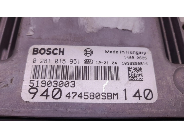 Řídící jednotka 51903003   Alfa Romeo Giulietta 2012