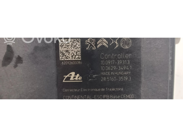 Jednotka ABS 9838074480, 001110022020   Peugeot 2008 II 2020