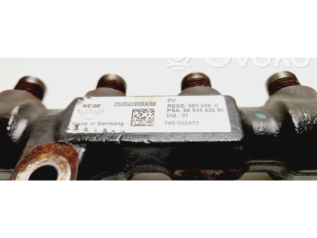 Vstřikovací lišta 9654592680, 749002473   Peugeot 307     