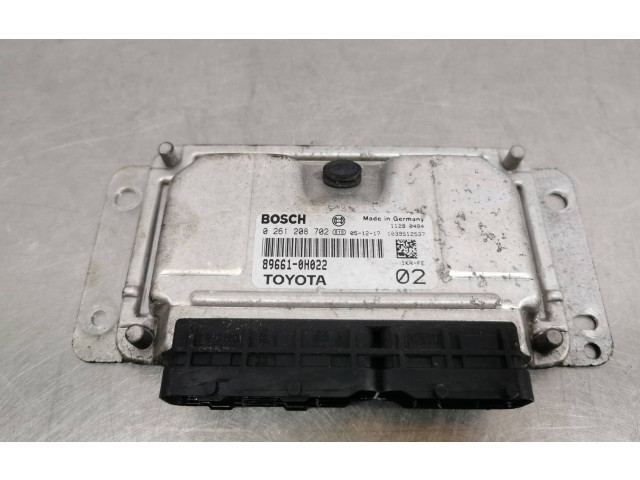 Řídící jednotka 896610H022, 0261208702   Peugeot 107 2006