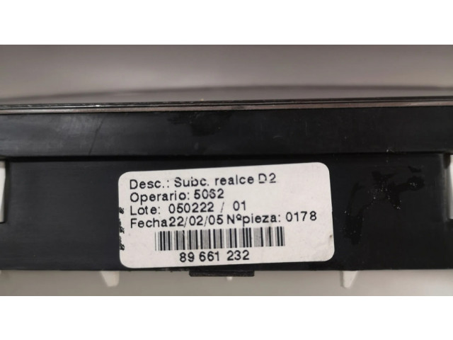 Přístrojová deska  Peugeot 407 2007 89661232, A2C53106699  