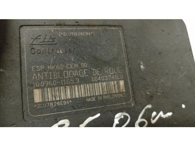 Блок АБС 9659770580, 10020602334   Citroen  C5  2005-2008 года