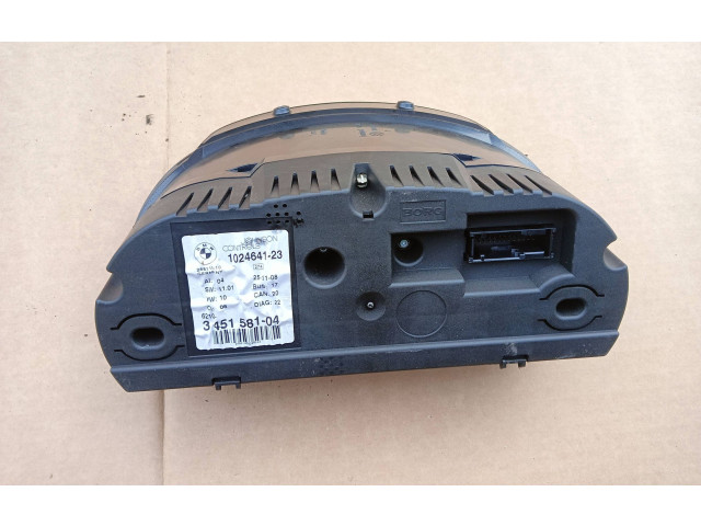 Панель приборов 3451581, 25811510   BMW X3 E83       