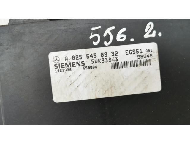 Блок управления коробкой передач A0255450332, 0255450332   Mercedes-Benz E W210