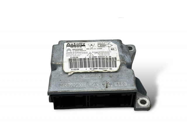 Блок подушек безопасности 608990300, 9665266080   Citroen C5