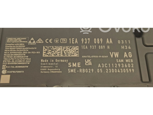 Блок комфорта 1EA937089AA   Skoda Enyaq iV   