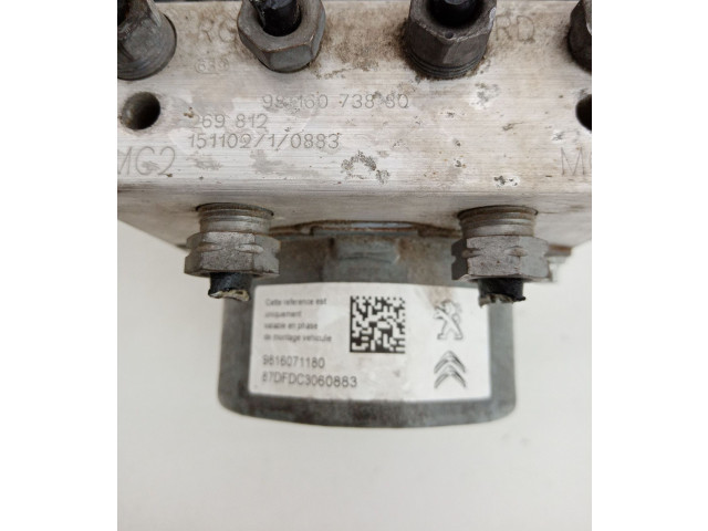 Jednotka ABS 9816073880, 9816071180   Peugeot 308 2016