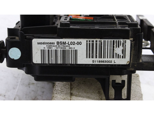 Pojistková skříňka Řídící jednotka BSM 9656593880, bsml0200   Peugeot 407 2005