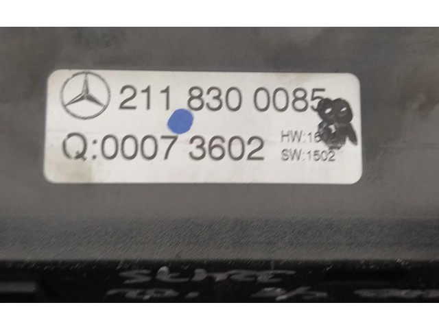Блок управления климат-контролем 2118300085   Mercedes-Benz E W211