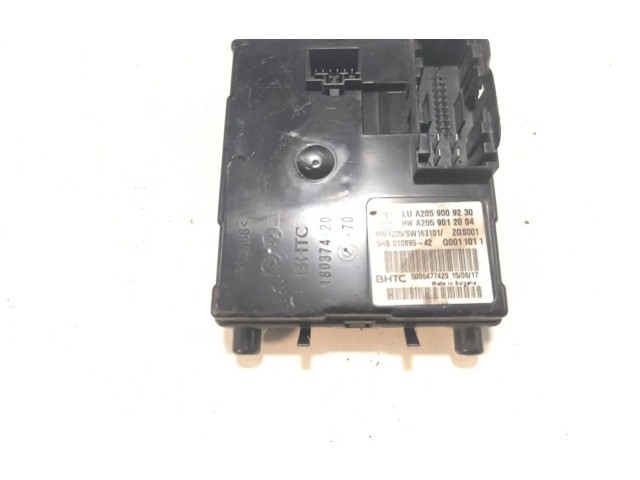 Блок управления климат-контролем A2059009230, 5HB01089542   Mercedes-Benz C W205