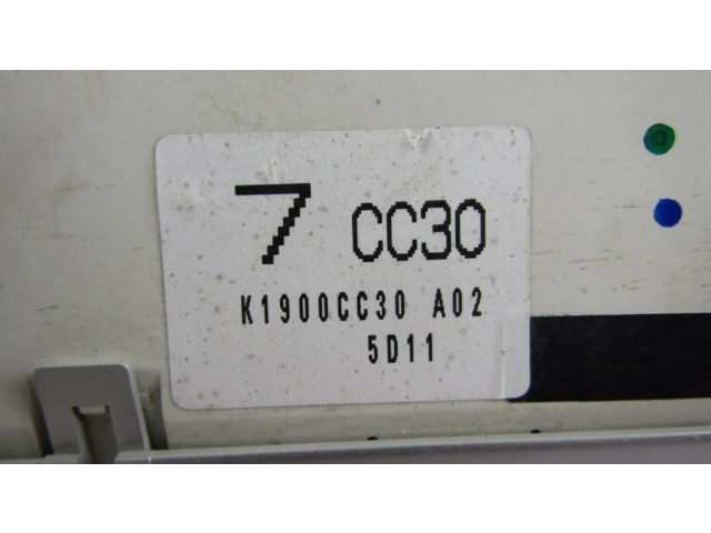 Блок управления климат-контролем K1900CC30A02   Mazda 5