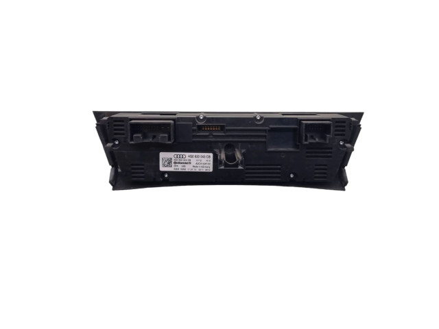 Блок управления климат-контролем 4G0820043CB, A2C91426100   Audi A6 S6 C7 4G