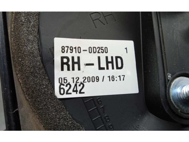 Zpětné zrcátko  Toyota Yaris 2010  879100D250, 3CABLES  