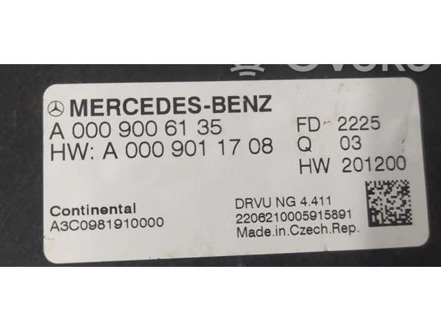 Блок управления коробкой передач A0009006135, A0009011708   Mercedes-Benz CLA C117 X117 W117