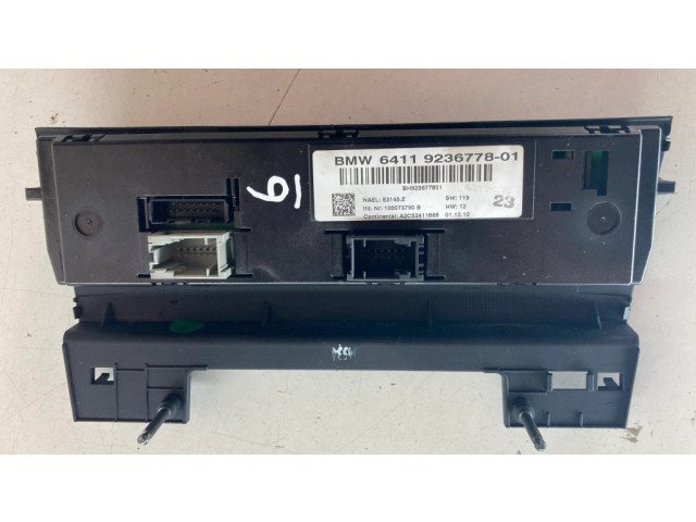 Блок управления климат-контролем BH923677801, 6411923677801   BMW X1 E84