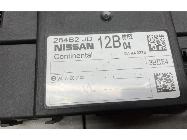 Блок комфорта 284B2JD12B   Nissan Qashqai+2   