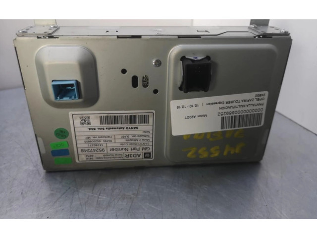 Дисплей    95247248, 95247248   Opel Zafira C