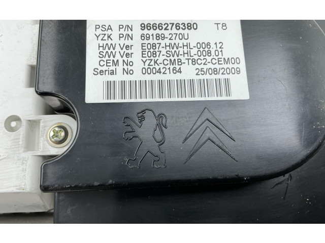 Панель приборов 9805170680, 9666247580   Peugeot 3008 I       