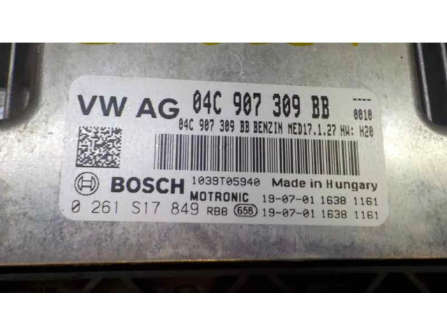 Блок управления двигателя 04C906025BFGBS, 04C907309BB   Audi A1