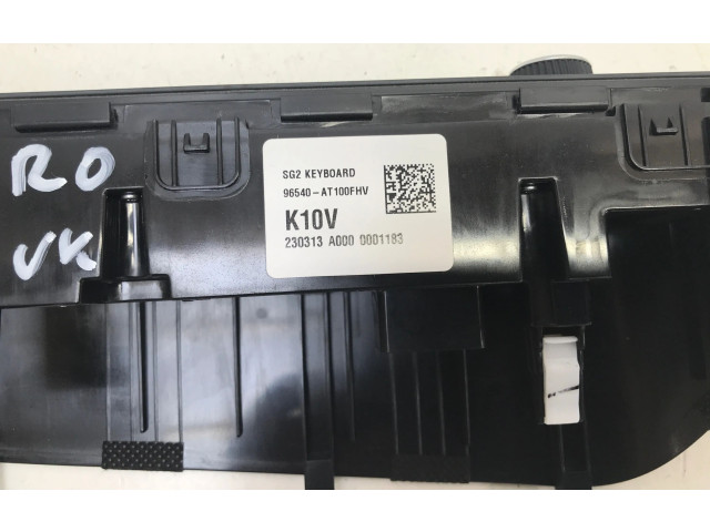 Блок управления климат-контролем A0000001183, 96540AT100PV   KIA Niro