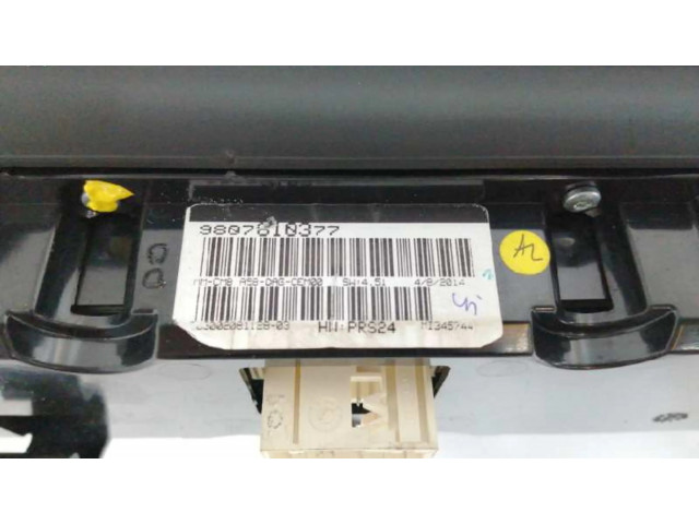 Панель приборов 9807810377, 555002081400   Citroen C3 Picasso       