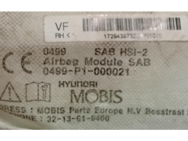 Подушка безопасности в сиденье 0499-P1-000021, 0499-P1-000021   KIA Rio