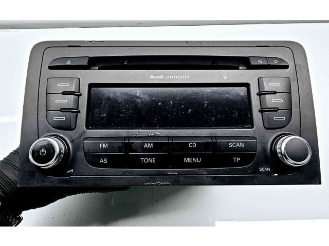 Радио/ проигрыватель CD/DVD / навигация 8P0035186AB   Audi A3 S3 A3 Sportback 8P  