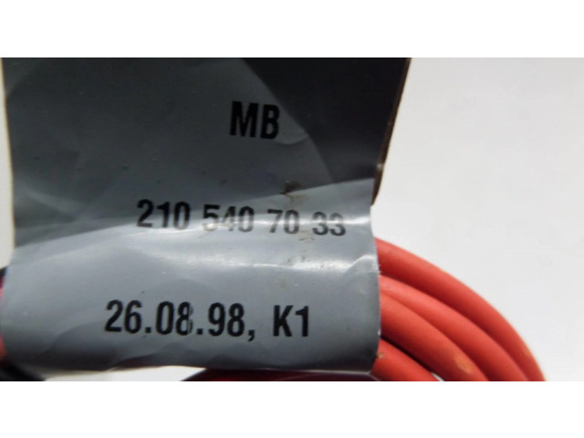   Pojistková skříňka 0015459501, 2105460543   Mercedes-Benz E W210 1999