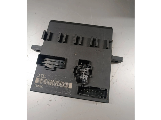 Комфортный модуль 4E0907279L, 4E0910279L    Audi A8 S8 D3 4E 2002 - 2009 года