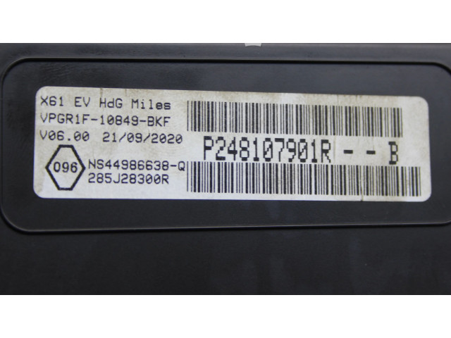 Přístrojová deska  Renault Kangoo III 2021 248107901R, P248107901R  