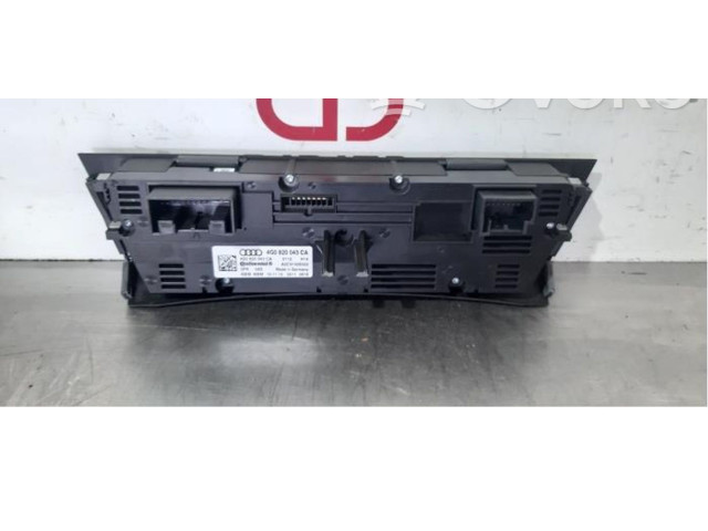 Блок управления климат-контролем 4G0820043CA   Audi A6 S6 C7 4G