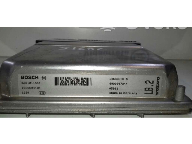 Řídící jednotka 30646978A, 0281011441   Volvo XC90 2005