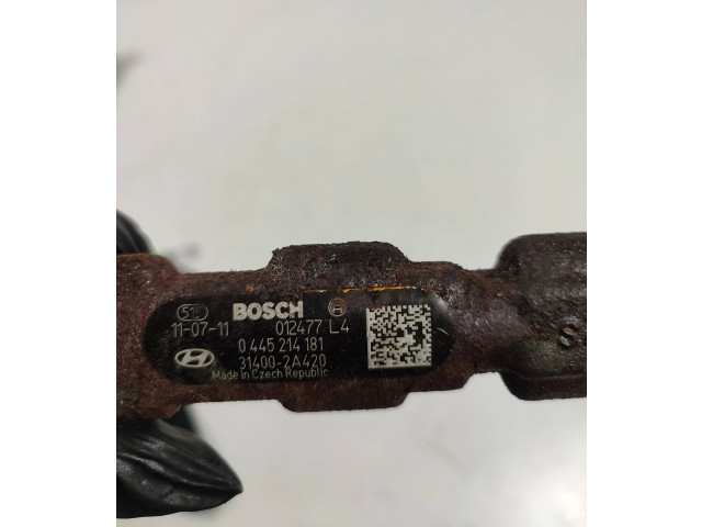 Топливная рампа 314002A420, 012477L4   KIA Ceed  