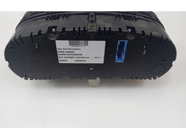 Přístrojová deska  Seat Alhambra (Mk2) 2010 7N5920870G  
