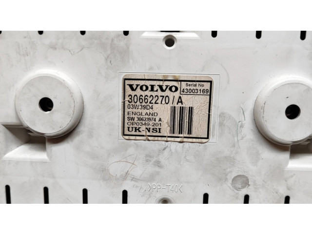 Панель приборов 30662270, 30662270A   Volvo S40, V40       