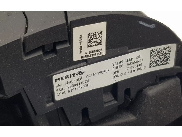 Volant Peugeot 2008 I 2019 98084115ZD, 98084115ZD  