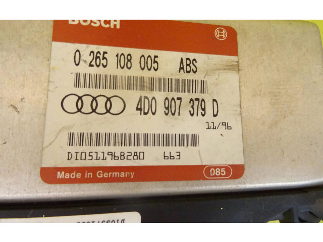 Блок управления АБС 0265108005   Audi A4 S4 B5 8D