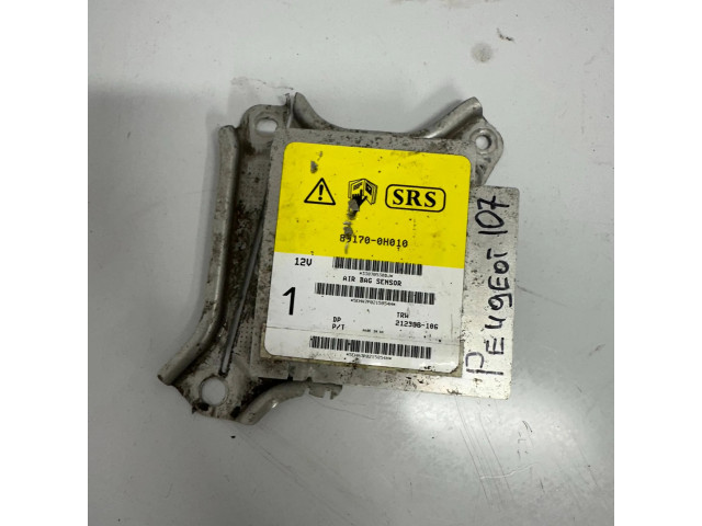 Блок подушек безопасности 891700H010, A1RASES50R   Peugeot 107