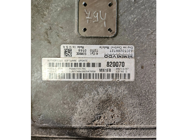 Блок управления двигателя P68027217AC, A2C53286727   Jeep Patriot