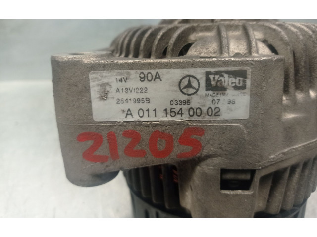 Генератор A0111540002, A0091543002   Mercedes-Benz C W202      