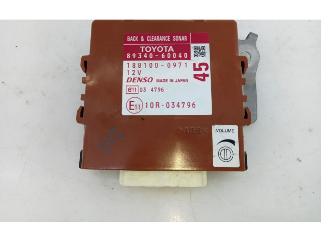Блок управления 8934060040, 1881000971   Toyota Land Cruiser (J150)