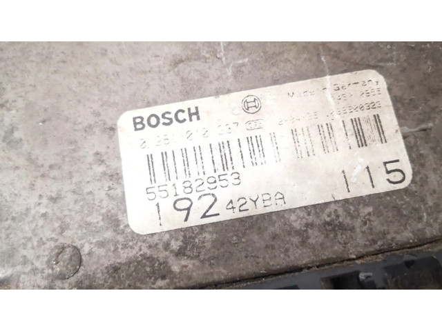 Řídící jednotka 55182953, 0281010337   Fiat Stilo 2003