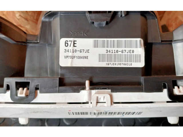 Přístrojová deska  Suzuki Grand Vitara I  3411067JE0  