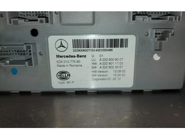 Řídící jednotka A2229006007   Mercedes-Benz CL C215 2014