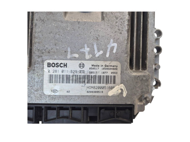Řídící jednotka 8200389519, 0281011529   Renault Trafic II (X83) 2007