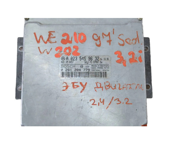 Řídící jednotka A0235459632, 0261204779   Mercedes-Benz E W210 1999