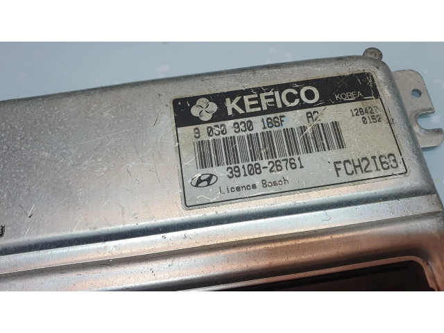 Řídící jednotka 3910826761, 903093186F   Hyundai Matrix 2003